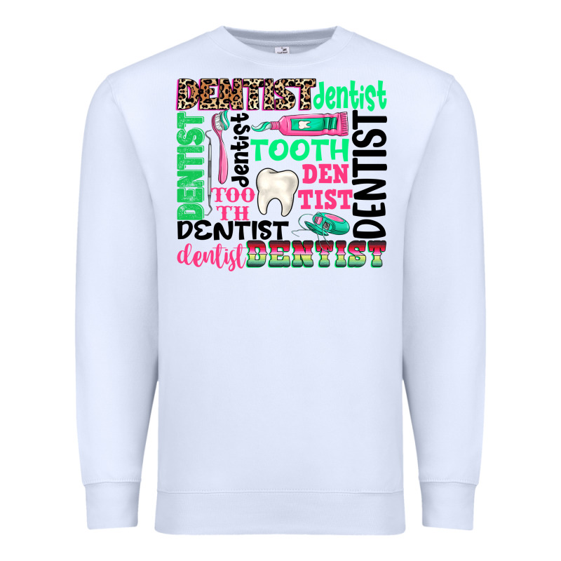 Dentist Tooth Premium Sweatshirt by texasbilliewilder | Teevron