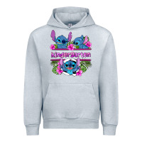 Heather Grey preview flower stitch kindergarten Urban Hoodie - AdoDesignShop