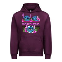 Mauve Wine preview flower stitch kindergarten Urban Hoodie - AdoDesignShop