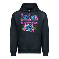 Navy preview flower stitch kindergarten Urban Hoodie - AdoDesignShop