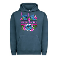 Pigment Midnight Navy preview flower stitch kindergarten Urban Hoodie - AdoDesignShop