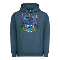 Pigment Midnight Navy preview flower stitch 2nd grade Urban Hoodie - AdoDesignShop