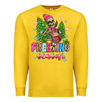 Lemon freezing season skeleton Premium Sweatshirt - Zillion Design Studio