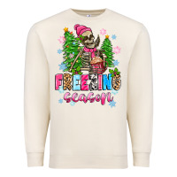 Sandshell freezing season skeleton Premium Sweatshirt - Zillion Design Studio