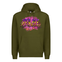 Army Green it's my birthday Premium Hoodie - AdoDesignShop
