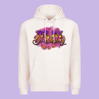 It's My Birthday Premium Hoodie Designed By Adodesignshop