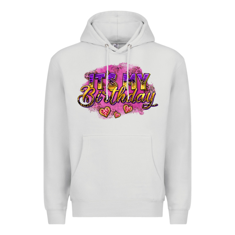 It's My Birthday Premium Hoodie by AdoDesignShop | Teevron