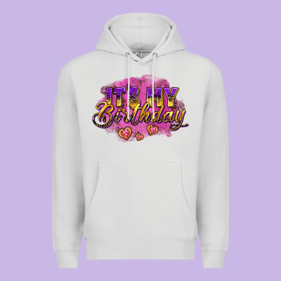 It's My Birthday Premium Hoodie Designed By Adodesignshop