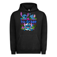 Pigment Black preview flower stitch 1st grade Urban Hoodie - AdoDesignShop