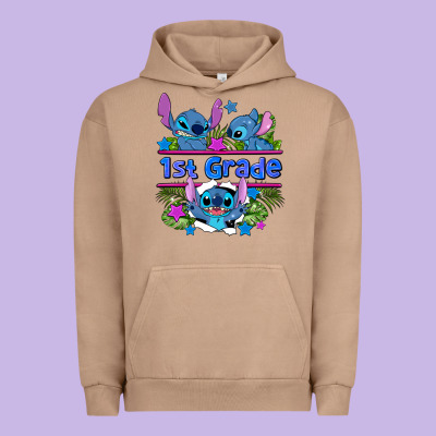 Preview Flower Stitch 1st Grade Urban Hoodie Designed By Adodesignshop