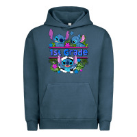 Pigment Midnight Navy preview flower stitch 1st grade Urban Hoodie - AdoDesignShop