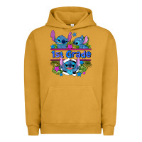 Pigment Peanut Butter preview flower stitch 1st grade Urban Hoodie - AdoDesignShop