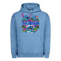 Pigment Pebble Blue preview flower stitch 1st grade Urban Hoodie - AdoDesignShop