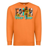 Carrot faith over fear Premium Sweatshirt - texasbilliewilder