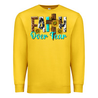 Lemon faith over fear Premium Sweatshirt - texasbilliewilder