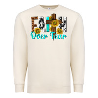 Sandshell faith over fear Premium Sweatshirt - texasbilliewilder