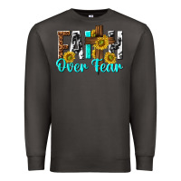 Smoke faith over fear Premium Sweatshirt - texasbilliewilder