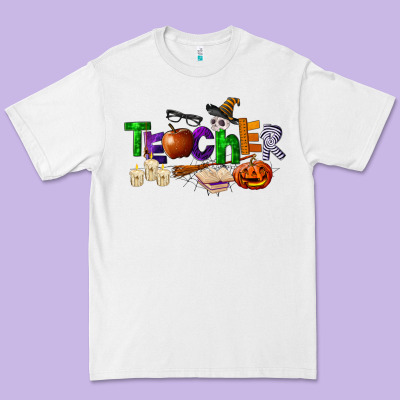 Halloween Teacher Premium Tee Designed By Lillyallendesigns