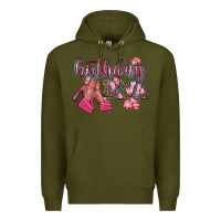 Army Green birthday diva Premium Hoodie - AdoDesignShop