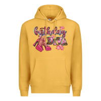 Mustard birthday diva Premium Hoodie - AdoDesignShop