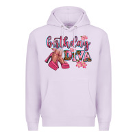 Lilac birthday diva Premium Hoodie - AdoDesignShop