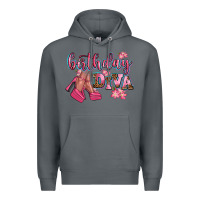 Rock birthday diva Premium Hoodie - AdoDesignShop