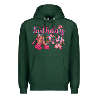 Sports Green birthday diva Premium Hoodie - AdoDesignShop