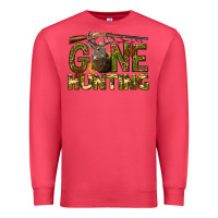 Cardinal gone hunting western Premium Sweatshirt - texasbilliewilder