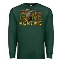 Sports Green gone hunting western Premium Sweatshirt - texasbilliewilder
