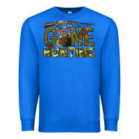 True Royal gone hunting western Premium Sweatshirt - texasbilliewilder