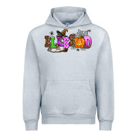Heather Grey halloween blessed Urban Hoodie - AdoDesignShop