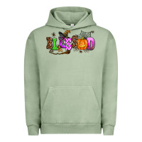 Pigment Oil Green halloween blessed Urban Hoodie - AdoDesignShop