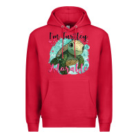 Cardinal i'm turtley adorable Premium Hoodie - JahusDesignShop
