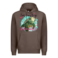 Coffee i'm turtley adorable Premium Hoodie - JahusDesignShop