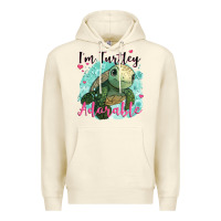 Sandshell i'm turtley adorable Premium Hoodie - JahusDesignShop