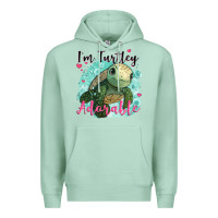 Seafoam i'm turtley adorable Premium Hoodie - JahusDesignShop