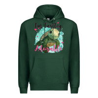 Sports Green i'm turtley adorable Premium Hoodie - JahusDesignShop