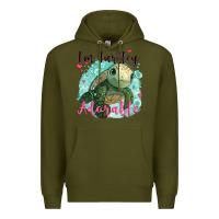 Army Green i'm turtley adorable Premium Hoodie - JahusDesignShop