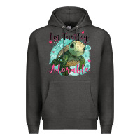 Charcoal Heather i'm turtley adorable Premium Hoodie - JahusDesignShop