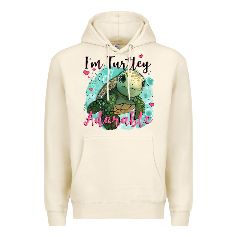 I'm Turtley Adorable Premium Hoodie by JahusDesignShop | Teevron