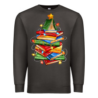 Smoke book christmas tree Premium Sweatshirt - Zillion Design Studio