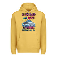 Husband And Wife Cruising Partners For Life Premium Hoodie | Teevron