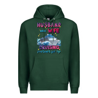 Sports Green husband and wife cruising partners for life Premium Hoodie - JahusDesignShop