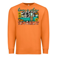 Home Is Where  You Park It Premium Sweatshirt | Teevron