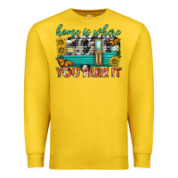 Lemon home is where  you park it Premium Sweatshirt - texasbilliewilder