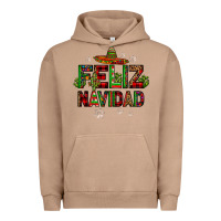 Pigment Burro feliz navidad Urban Hoodie - JahusDesignShop