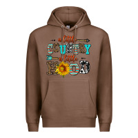 Chestnut a little country a little hood Premium Hoodie - AdoDesignShop