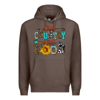 Coffee a little country a little hood Premium Hoodie - AdoDesignShop
