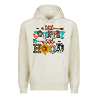 Oatmeal Heather a little country a little hood Premium Hoodie - AdoDesignShop