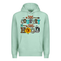 Seafoam a little country a little hood Premium Hoodie - AdoDesignShop